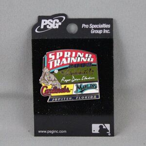 Retro Florida Marlins Pin - Spring Training 2008 by PSG - Inlaid Pin